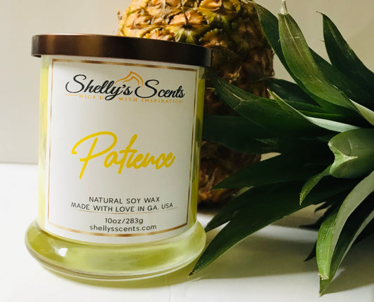 10oz Patience Natural Soy Candle