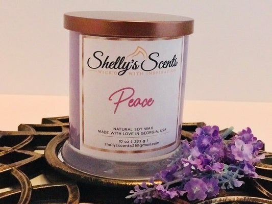 10oz Peace Natural Soy Candle