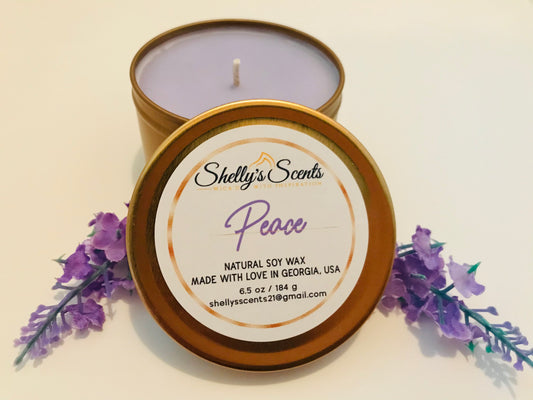 6.5oz Peace Travel Tin
