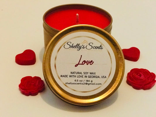 6.5oz Love Travel Tin